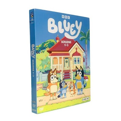 Bluey Die Komplette Staffel Three 1,2,3 Box Set [6-Disc] Englisch Sub