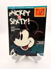 Mickey Is Sixty 1988 Magazine Andy Warhol Cover Disney Anniversary Missing Inser