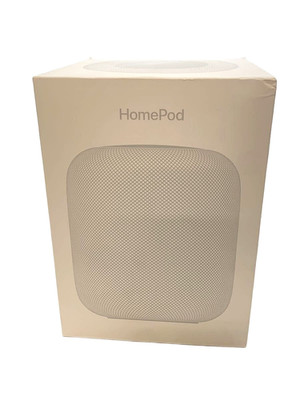Title: Apple HomePod (1st Gen) Smart Speaker Space Gray MQHW2J/A A1639 Used