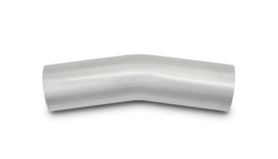 Vibrant 4in OD T304 SS 15 Deg Mandrel Bend 5in Leg Length (6in Centerline