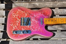 JVG Paisley T BODY Luthier Built AGED and golding Patina JVGuitars ON SALE!