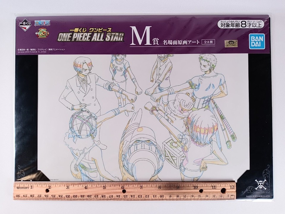 Straw Hat Pirates One Piece AllStar Iconic Scenes Original Art From