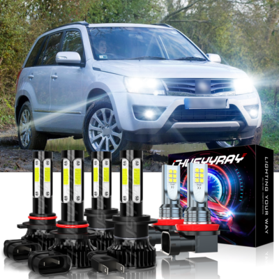 Para For Suzuki Grand Vitara 2006-2013 Kit combinado de faro LED +