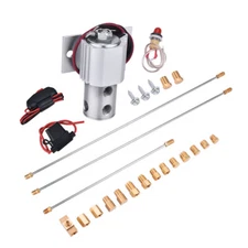 Front Brake Line Lock Kit Type Roll Control Hill Holder Kit with Fittings Kit 