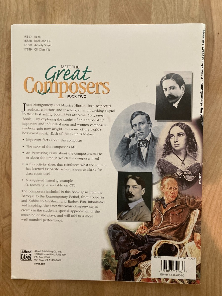 Great Composers, Meet the Great Composers Book Two (Has not been