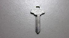 Original Ford Galaxie Crest Vintage Blank Key  NOS OEM - 1965 - early 90's