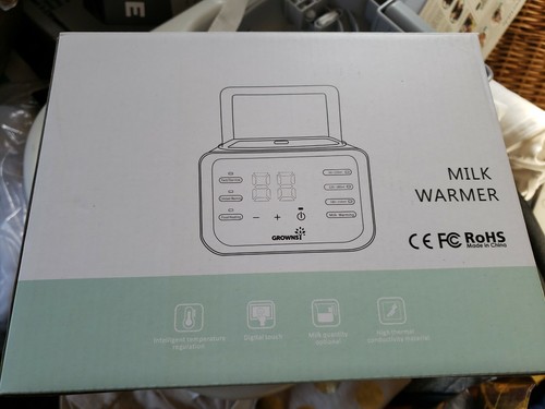 Grownsy Bottle Warmer 6-In-1 Food Heater, LCD Display, for Breastmilk, Formula - Picture 12 of 12