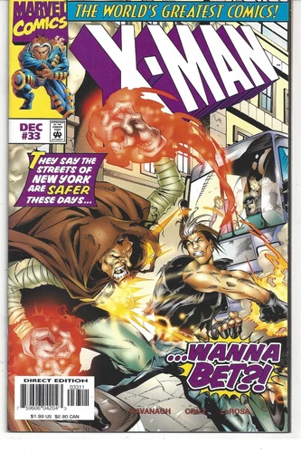 X-Man 33 Roger Cruz Cover