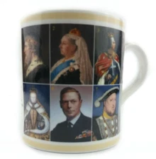 Leonardo Collection Kings Queens Mug Fine China UK British Royalty