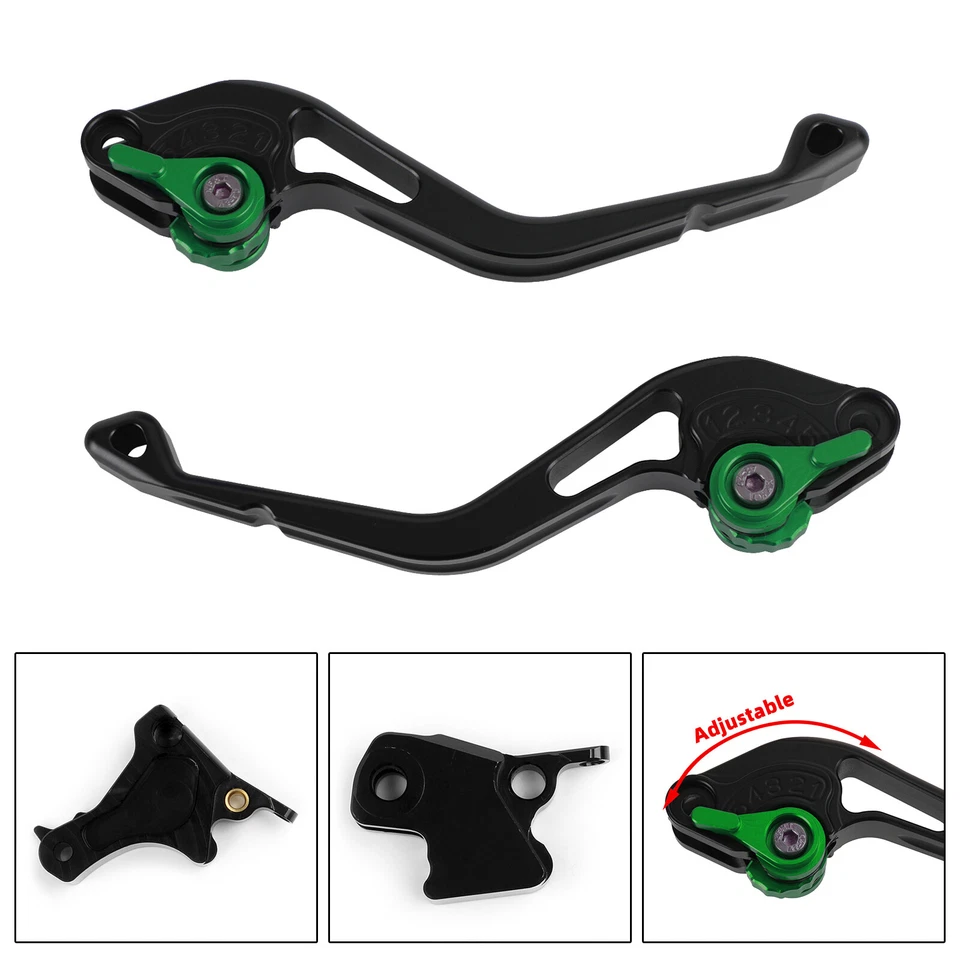 NEW Short Clutch Brake Lever fit for BMW F650GS F700GS F800S F800ST F800GT GRN Foto 4 de 4