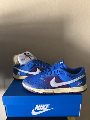 Size 10.5 - Nike Dunk Low SP x Undefeated Dunk Vs AF1