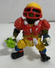 Touchdown Tossin Leo Vintage Teenage Mutant Ninja Turtles 1991  Football tmnt