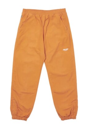 Palace Skateboards Washed Cotton Jogger Orange Sweatpants Men's