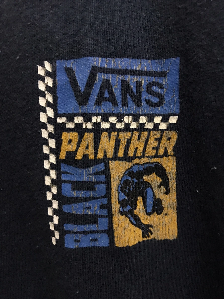 Vans black top panther shirt