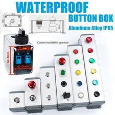 Aluminium Alloy Metal Push Button Switch Box With Outdoor Power Contro Box