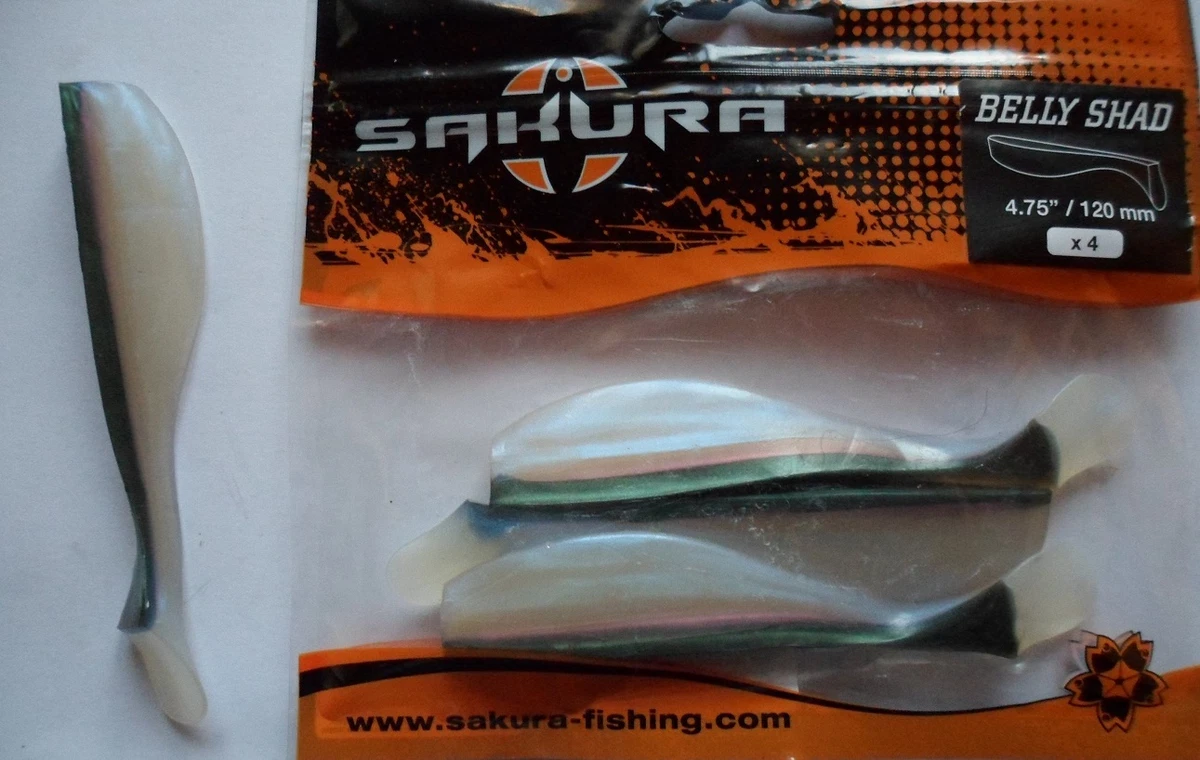 Leurre souple shad illex i shad 3.8 `tail 9.7cm (8 leurres par pochette) - Sold