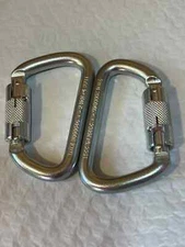2 NEW 3M SALA Saflok Self Locking Self Closing Carabiner 3600LBS 41kN (A3)