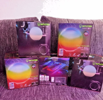 LED Multicolor Light Ball + Remote + APP + USB Atmosphärische Leuchtkugel