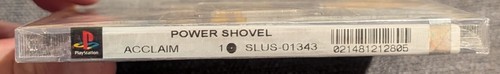 2001 PS1 Power Shovel Sony PlayStation 1, Factory Sealed, Black Label Version - Picture 4 of 5