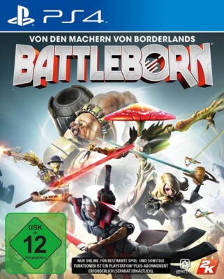 PS4 / Sony Playstation 4 - Battleborn DE mit OVP sehr guter Zustand