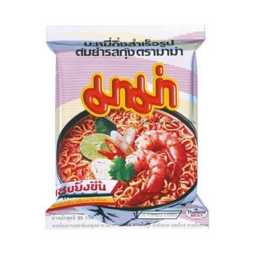 Thailand Instant Noodles MAMA TOM YUM KUNG Shrimp 55g. free shipping - Picture 1 of 9