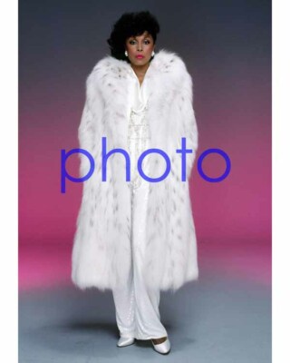 DYNASTY #5784,DIAHANN CARROLL WRAPPED IN FUR COAT