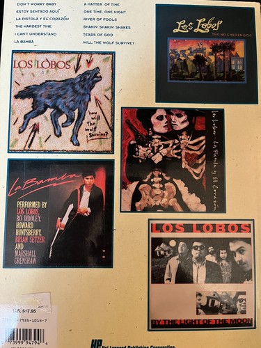 Los Lobos -The Best of Los Lobos - Guitar Tab / Tablature Book - Picture 2 of 3