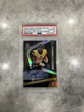 2020 Panini Spectra Darrynton Evans Black Prizm Rookie Auto 2/7 PSA 10 Gem!