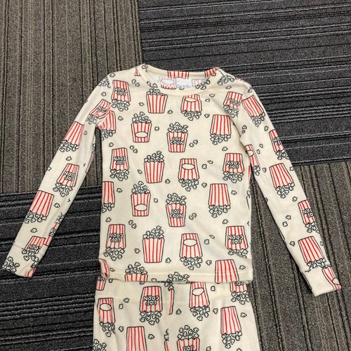 Girls Pop Corn Pajamas Cat & Jack Size 6 Super Soft 2 Piece Set - Picture 3 of 4