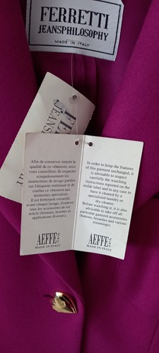 tailleur donna pantalone elegante marca ferretti - Foto 6 di 10