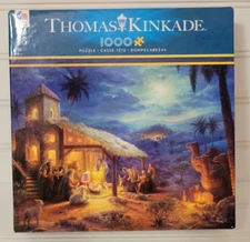 1000 Piece Thomas Kinkade Puzzle - THE NATIVITY - NIB