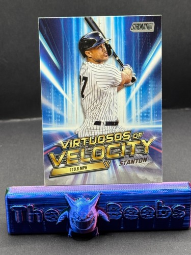 2023 Topps Stadium Club - Virtuosos of Velocity #VV-12 Giancarlo Stanton