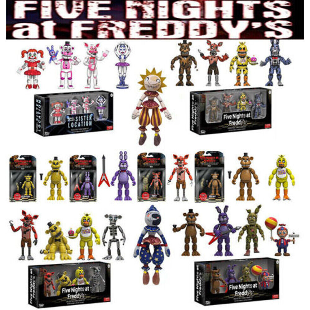 Five Nights At Freddy's Funko Game FNAF Action Mini Figures Toy-Bonnie Foxy Gift