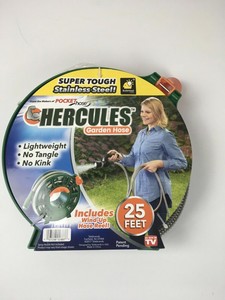 hercules stainless steel garden hose with reel