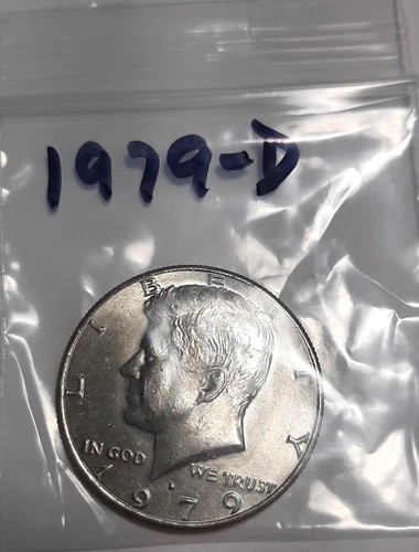 1979-D Kennedy Half Dollar, Circulated but NICE !