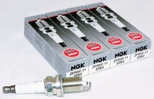 Set of 4 NGK 2262 Spark Plugs V-power ZFR5F11 for Chrysler Dodge Honda Mazda