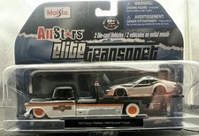 Maisto All Stars Elite Transport 164 1957 Chevy Flatbed69 Corvette Blacknip Maisto All Stars Elite Transport 164 1957 Chevy Flatbed69 Corvette Blacknip