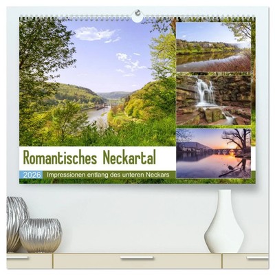 Axel Matthies | Romantisches Neckartal (hochwertiger Premium Wandkalender...