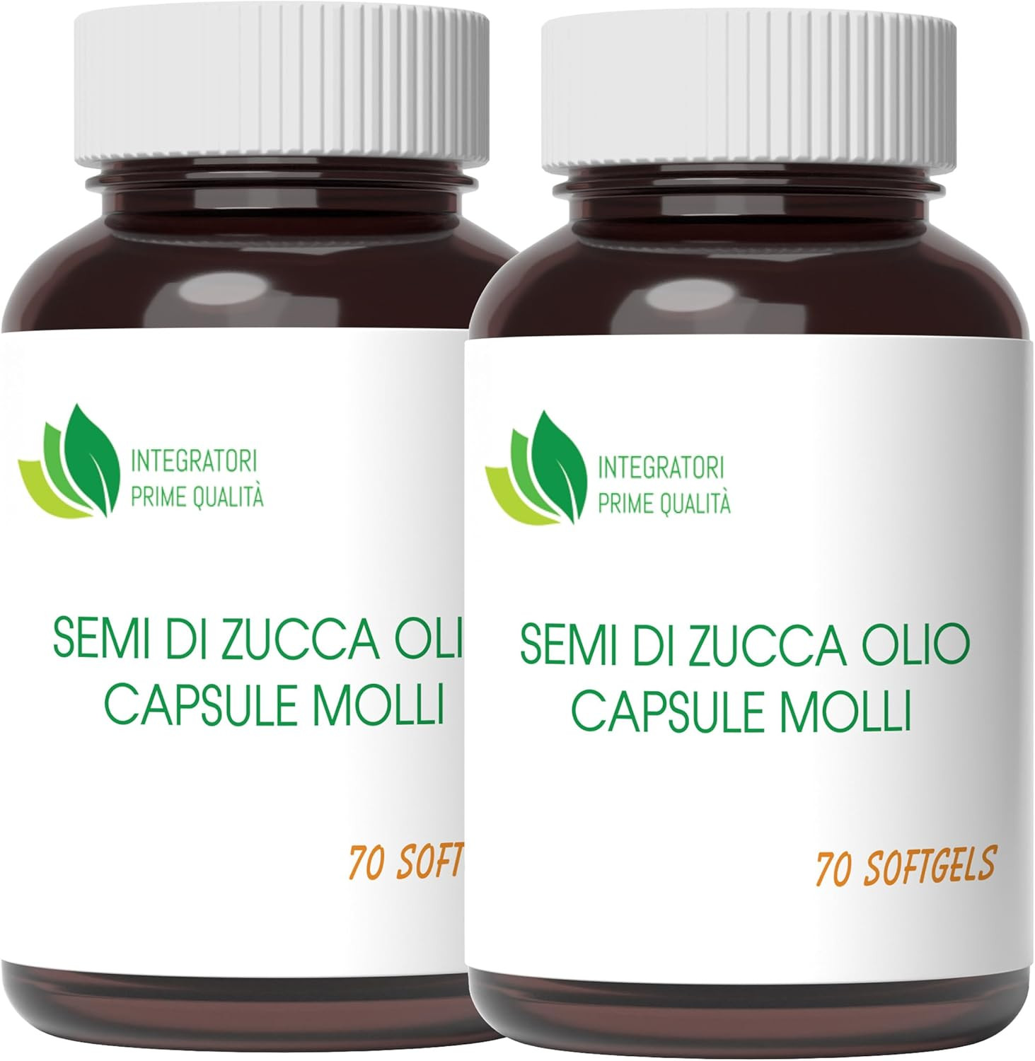 Olio di Semi di Zucca 140 Capsule Molli - Prostata e Capelli | Shop Online