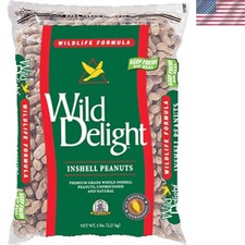 Whole Inshell Peanuts, 5 lb Bag - Perfect Nutrition for Squirrels  Parrots