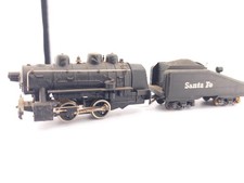 READ Mantua HO Scale 0-4-0 Santa Fe Steam Locomotive PARTS OR REPAIR ONLY
