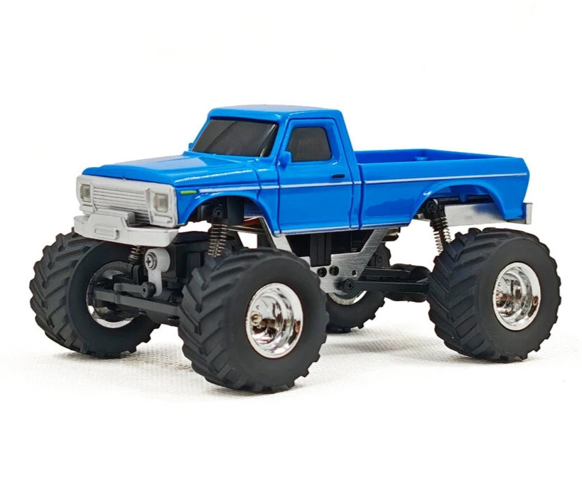 RC 1/36 Mini FORD PICK UP MONSTER TRUCK 4X4 W/ LED Lights -RTR