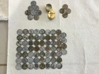1943 steel penny lot 72 steel pennies, (60) 1943 ,(8) 1943D, (4) 1943 S.