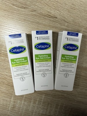 3 Pack Cetaphil Hydrating Eye Gel Cream Sensitive Skin