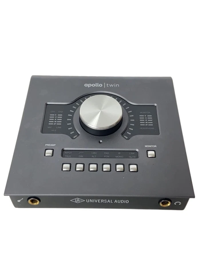 Universal Audio Apollo Twin MKII Solo Audio Interface Tested Operation Confirmed - Image 2 of 4