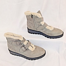 Anne Klein iflex women's grey winter boot. AUTHENTICITY UNVERIFIED Size 7.5
