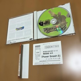 Dreamcast Power Smash 2 VirtuTenn2 Obi Postcard Japan 2o