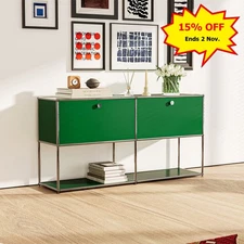 Classic Style Modern Storage Cabinet Free-Standing Storge Shelf For Living Room