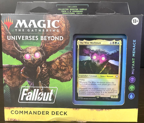 Fallout Mutant Menace Commander Deck MTG Sealed English