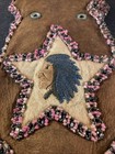 VTG Beaded Suede Leather pouch Native American Texas Chief Tobacco Coin Bag — photo 2